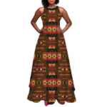 gb nat00046 08 pattern native sleeveless a line skirt