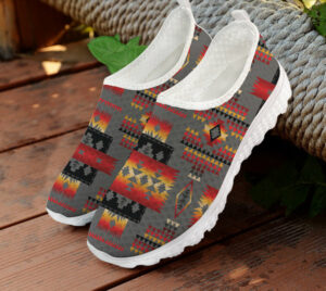 gb nat00046 11 gray tribe pattern native american mesh shoes 1