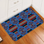 gb nat00046 13 navy tribes pattern doormat