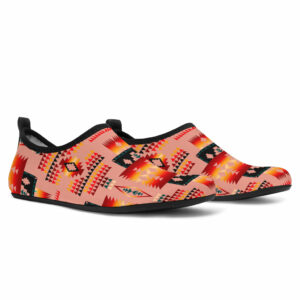 gb nat00046 16 tan tribe pattern native american aqua shoes