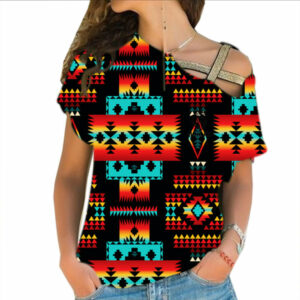 gb nat00046 black native tribes pattern native american cross shoulder shirt 1