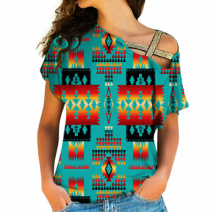 gb nat00046 blue native tribes pattern native american cross shoulder shirt 1