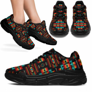 gb nat00046 chun02 navy native tribes pattern native american chunky sneakers 1