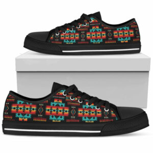 gb nat00046 lsho01 navy native tribes pattern native american low top shoes 1