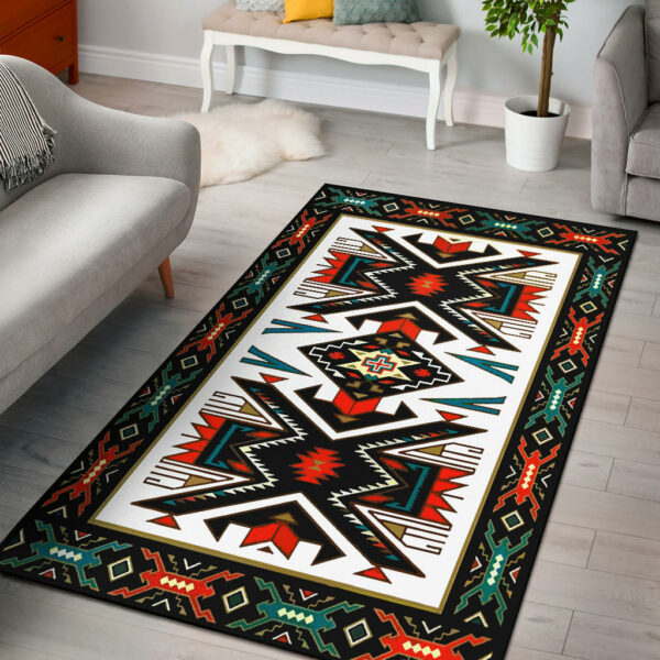 gb nat00049 rug01 tribal colorful pattern native american area rug