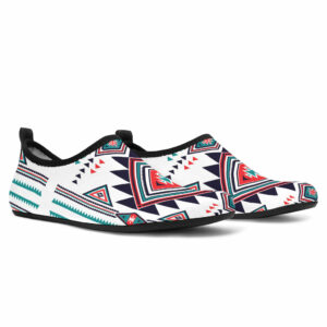 gb nat00049 tribal colorful pattern native american aqua shoes 1