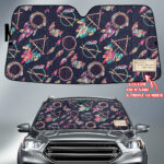 gb nat00051 02 pattern native american custom name auto sun shades