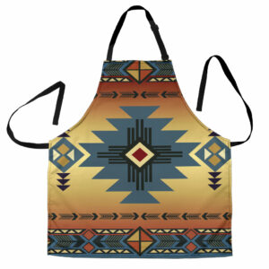 gb nat00057 01 southwest blue symbol native american apron
