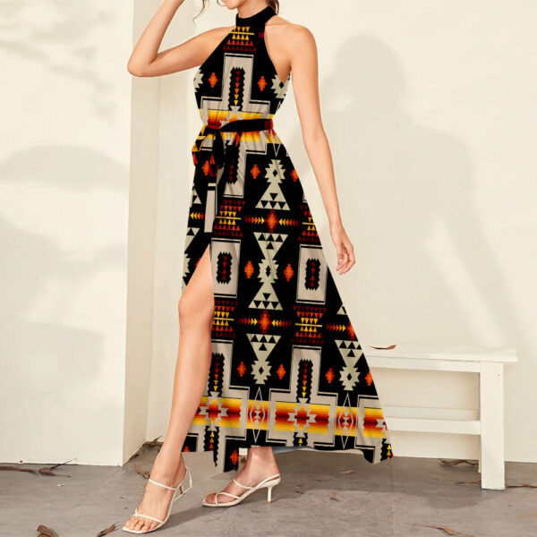 gb nat00062 01 black tribe design dress maxi ligation