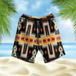gb nat00062 01 black tribe design hawaiian shorts