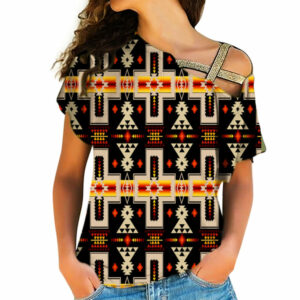 gb nat00062 01 black tribe design native american cross shoulder shirt 1
