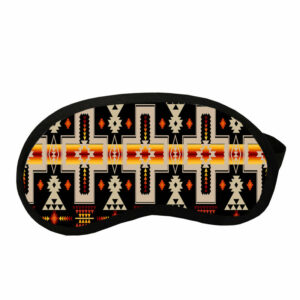 gb nat00062 01 black tribe design native american sleep mask