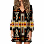 gb nat00062 01 black tribe design native american swing dress