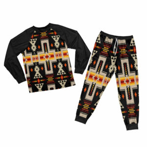 gb nat00062 01 black tribe design pajamas set 1