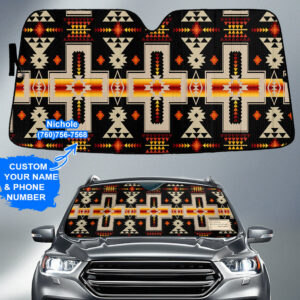 gb nat00062 01 pattern native american custom name auto sun shades