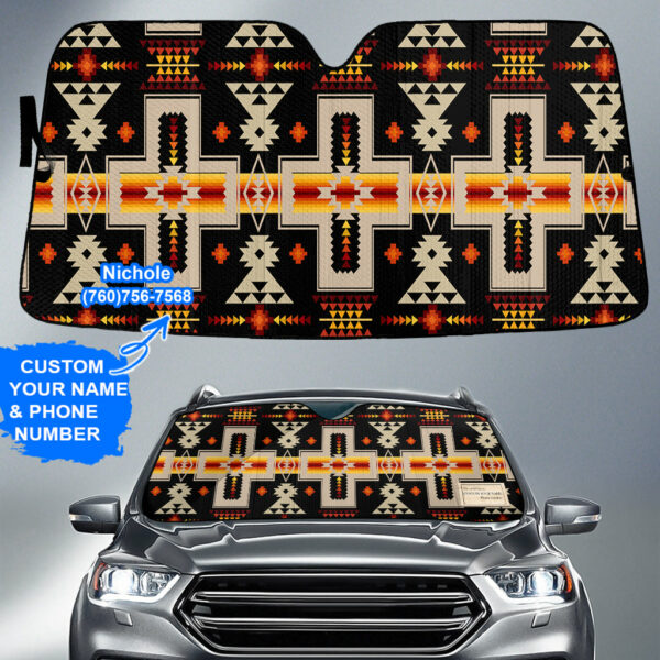 gb nat00062 01 pattern native american custom name auto sun shades