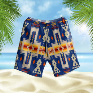gb nat00062 04 navy design hawaiian shorts