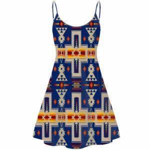 gb nat00062 04 navy tribe design native american strings dress