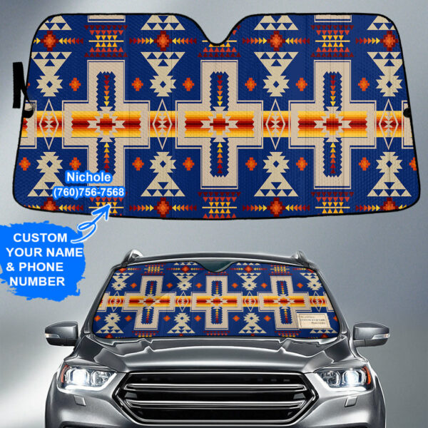 gb nat00062 04 pattern native american custom name auto sun shades