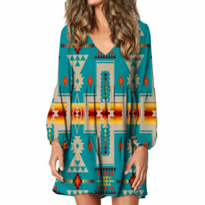 gb nat00062 05 turquoise tribe design native american swing dress