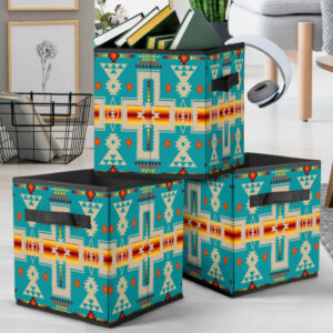 gb nat00062 05 turquoise tribe design storage cube 1