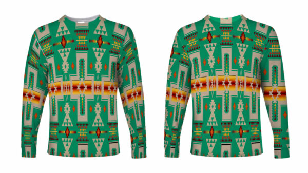 gb nat00062 06 green design native long sleeve