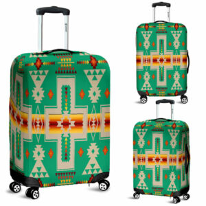 gb nat00062 06 green tribe design native american luggage covers 1