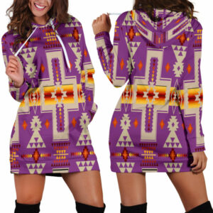 gb nat00062 07 light purple tribe design native american hoodie dress 1