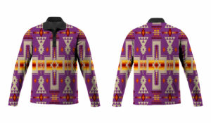 gb nat00062 07 light purple tribe design native american polo long sleeve