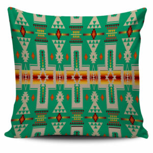 gb nat00062 08 light green tribe design native american pillow cover