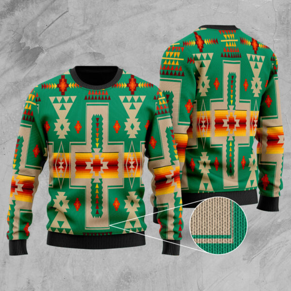 gb nat00062 08 light green tribe design native american sweater