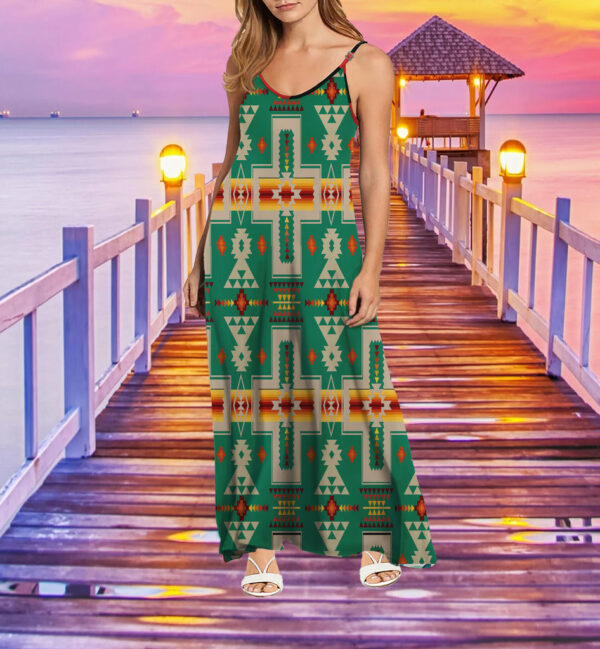 gb nat00062 08 tribe design native american maxi dress