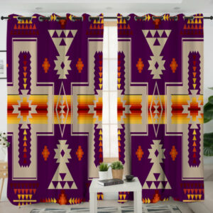 gb nat00062 09 dark purple design native living room curtain 1