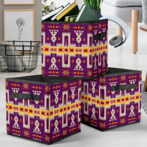 gb nat00062 09 dark purple tribe design storage cube 1