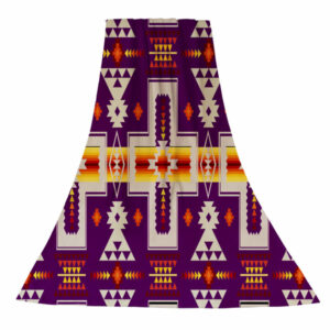 gb nat00062 09 purple tribe design native american face towel 1