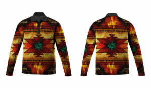 gb nat00068 united tribes brown design native american polo long sleeve