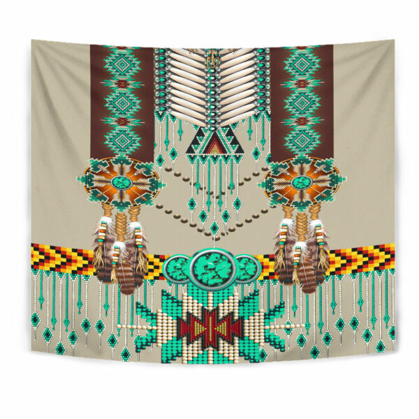 gb nat00069 02 green pattern breastplate tapestry