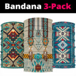 gb nat00069 native american bandana 3 pack