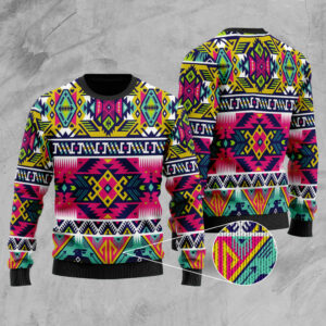 Native american hot sale sweater mens