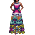 gb nat00071 pattern native sleeveless a line skirt