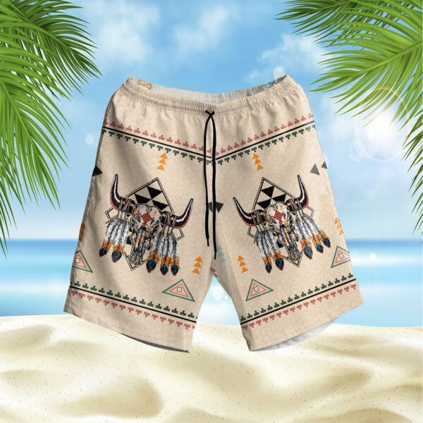 gb nat00082 pride bison hawaiian shorts