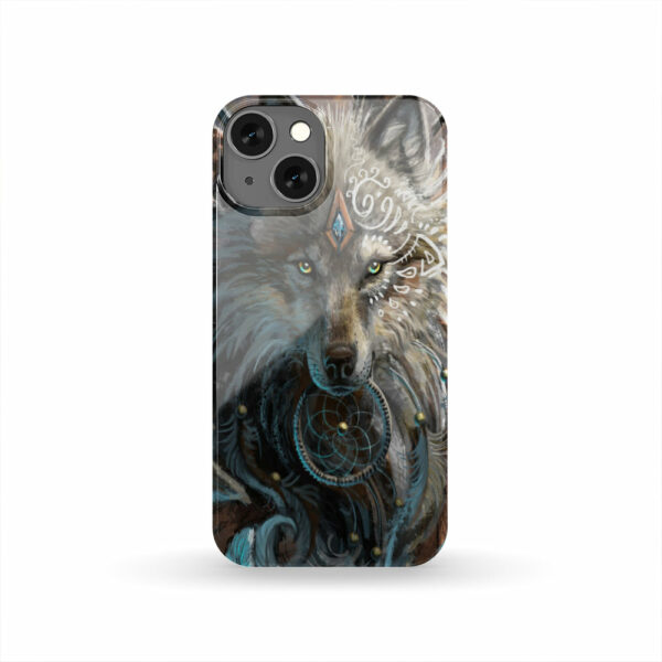 gb nat00084 pcas01 wolf warrior native american phone case