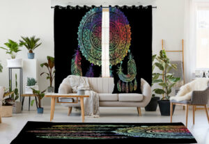 gb nat00151 dreamcatcher colorful blackout combo living room