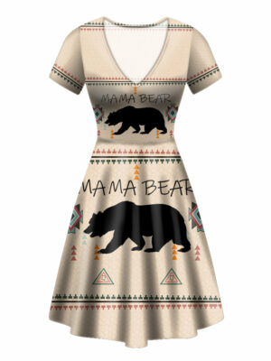 gb nat00158 mama bear native symbol neck dress