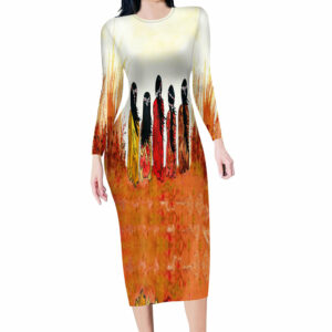 gb nat00224 native girls body dress