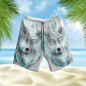 gb nat00240 wolf thunder hawaiian shorts