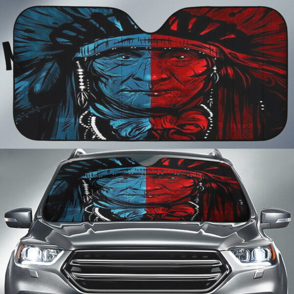 gb nat00299 color chief native american auto sun shades