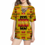 gb nat00302 02 yellow tribes pattern native american round neck hollow out