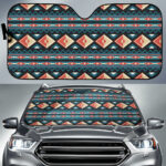 gb nat00315 diamond pattern native american auto sun shades