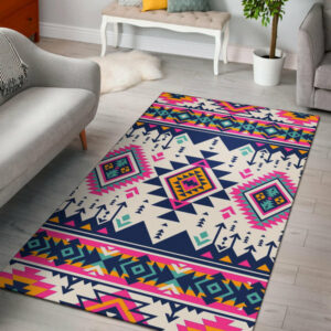 gb nat00316 pink pattern native american area rug 1